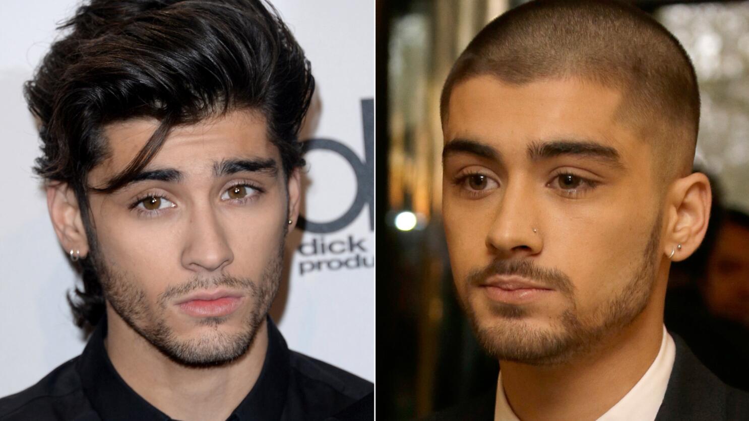 Zayn Malik returns to public eye with buzz cut hair nose piercing